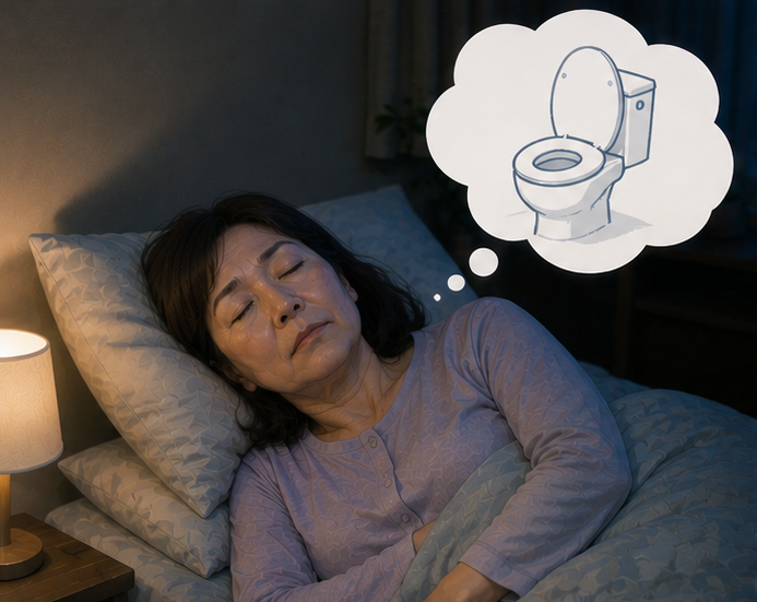 夜中のトイレに悩む女性へ｜今日からできる対策